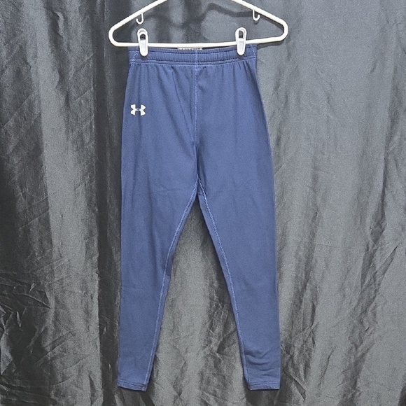Under Armour Blue Leggings Performance Fit - Picture 1 of 8